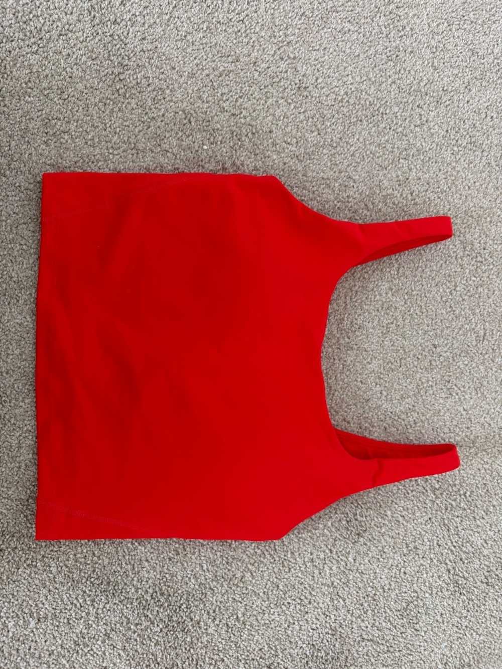 Old Navy Red Longline Sports Bra